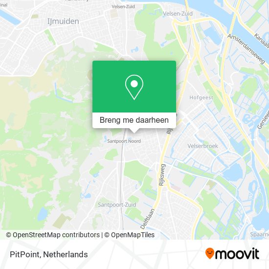 PitPoint kaart