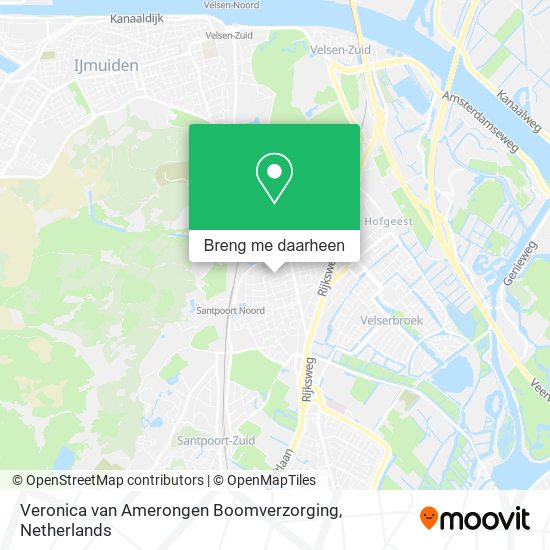 Veronica van Amerongen Boomverzorging kaart