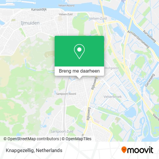 Knapgezellig kaart