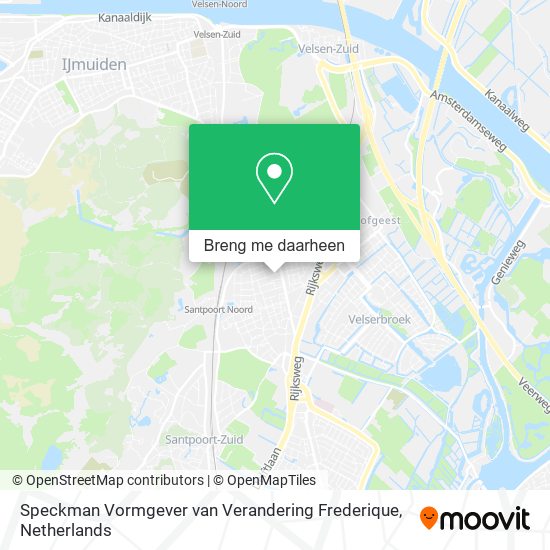 Speckman Vormgever van Verandering Frederique kaart