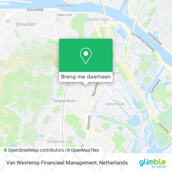 Van Westerop Financieel Management kaart