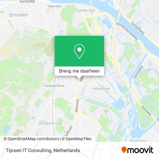 Tijssen IT Consulting kaart