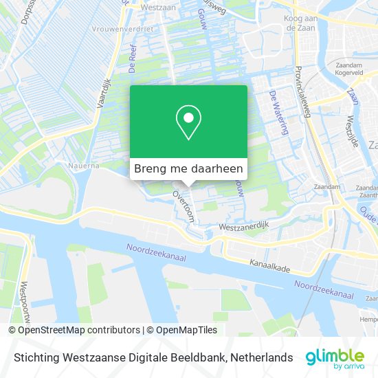 Stichting Westzaanse Digitale Beeldbank kaart