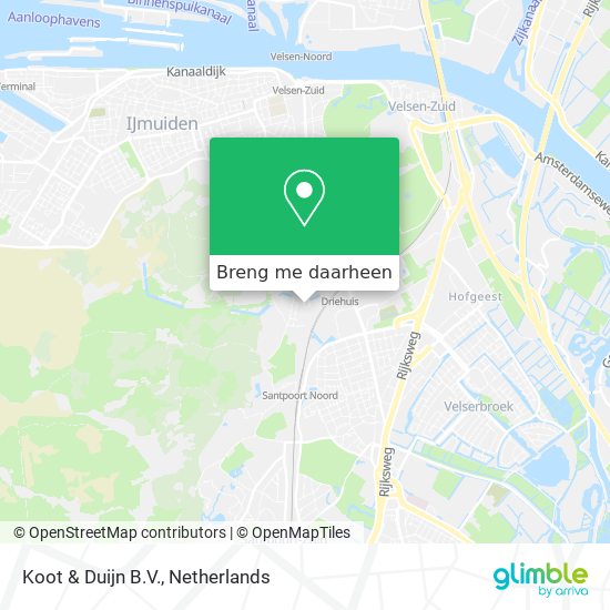 Koot & Duijn B.V. kaart