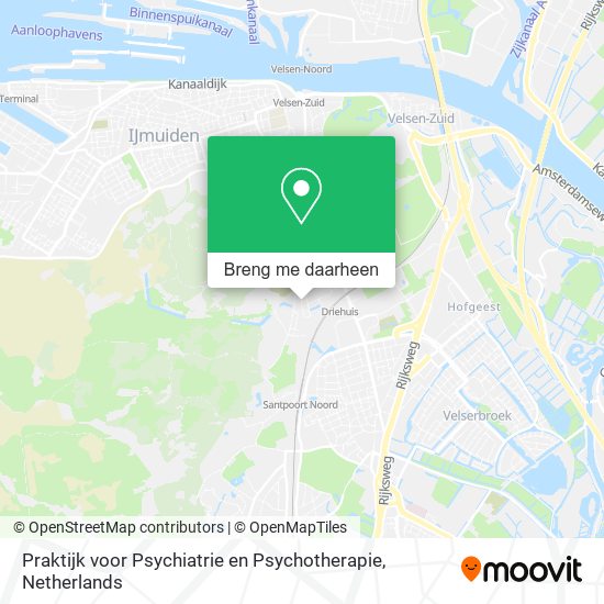 Praktijk voor Psychiatrie en Psychotherapie kaart