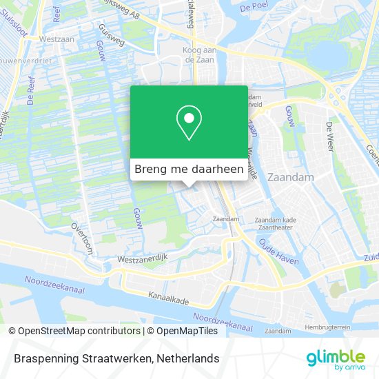 Braspenning Straatwerken kaart