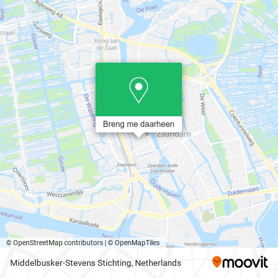 Middelbusker-Stevens Stichting kaart