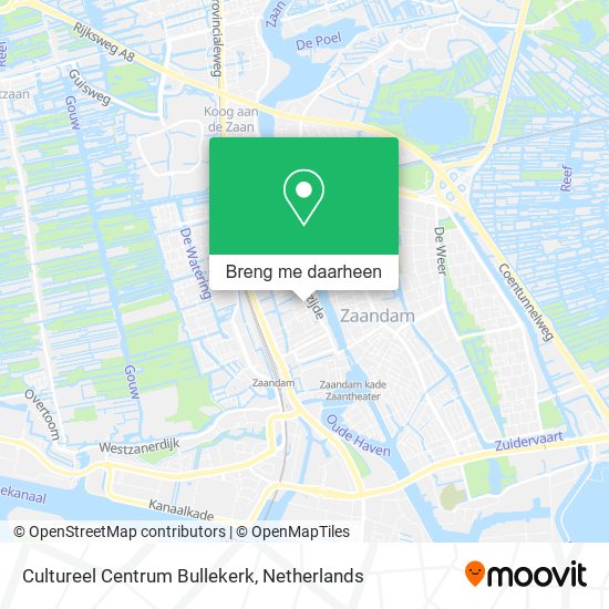 Cultureel Centrum Bullekerk kaart