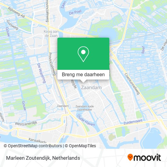 Marleen Zoutendijk kaart