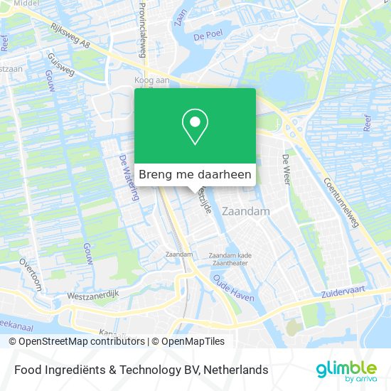 Food Ingrediënts & Technology BV kaart