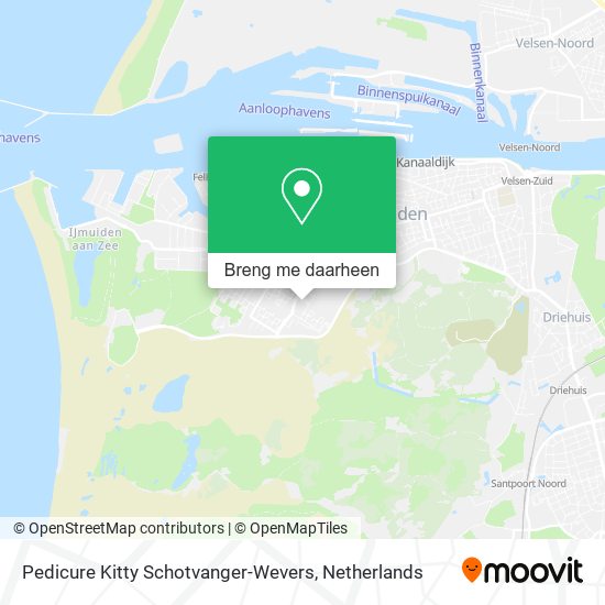 Pedicure Kitty Schotvanger-Wevers kaart