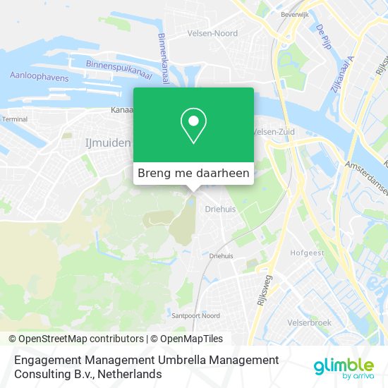 Engagement Management Umbrella Management Consulting B.v. kaart