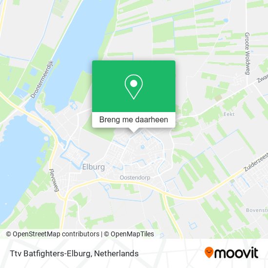 Ttv Batfighters-Elburg kaart