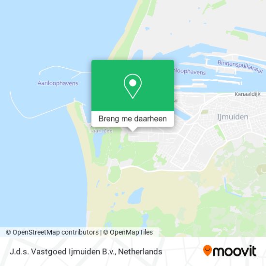 J.d.s. Vastgoed Ijmuiden B.v. kaart