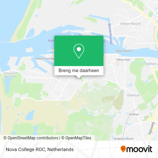 Nova College ROC kaart