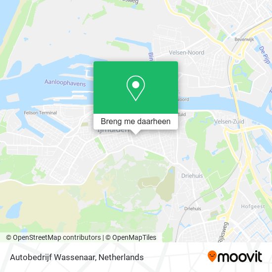Autobedrijf Wassenaar kaart