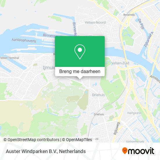 Auster Windparken B.V. kaart
