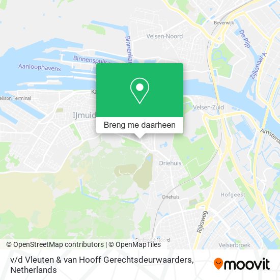 v / d Vleuten & van Hooff Gerechtsdeurwaarders kaart
