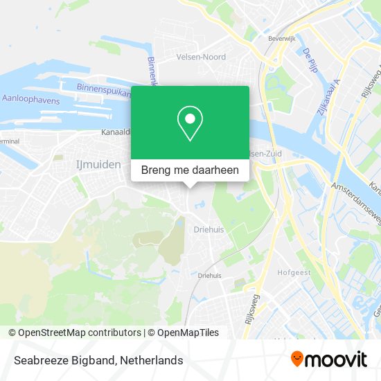 Seabreeze Bigband kaart