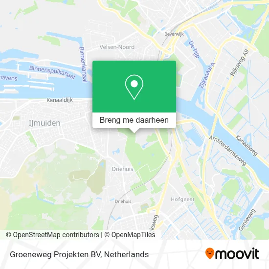 Groeneweg Projekten BV kaart