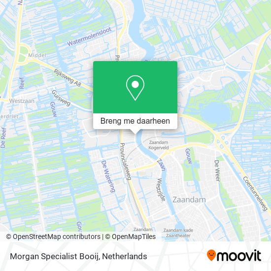 Morgan Specialist Booij kaart