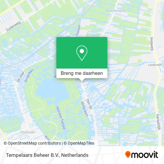 Tempelaars Beheer B.V. kaart