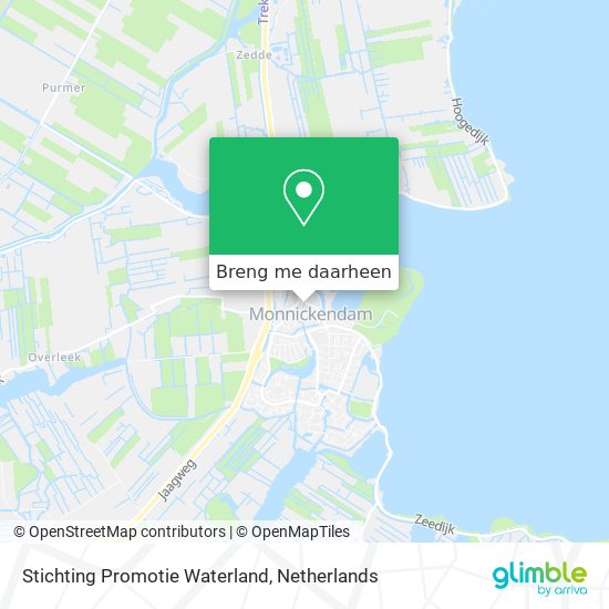 Stichting Promotie Waterland kaart