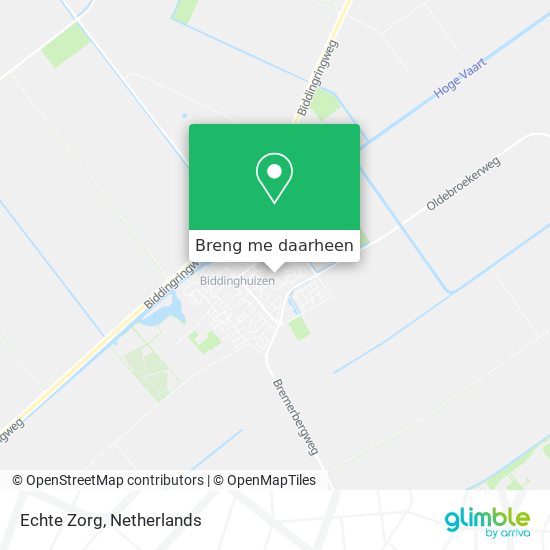 Echte Zorg kaart