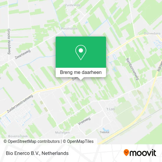 Bio Enerco B.V. kaart