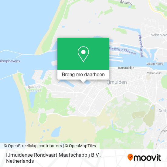 IJmuidense Rondvaart Maatschappij B.V. kaart