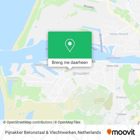 Pijnakker Betonstaal & Vlechtwerken kaart