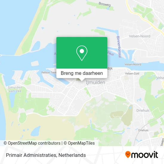 Primair Administraties kaart