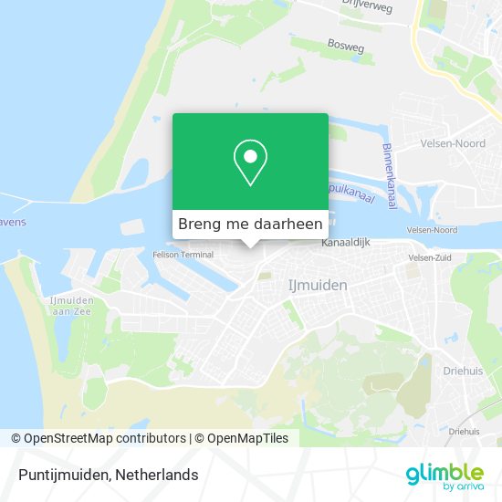 Puntijmuiden kaart