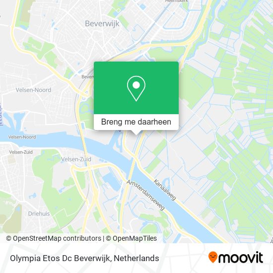 Olympia Etos Dc Beverwijk kaart