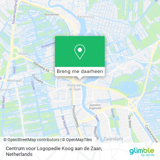 Centrum voor Logopedie Koog aan de Zaan kaart