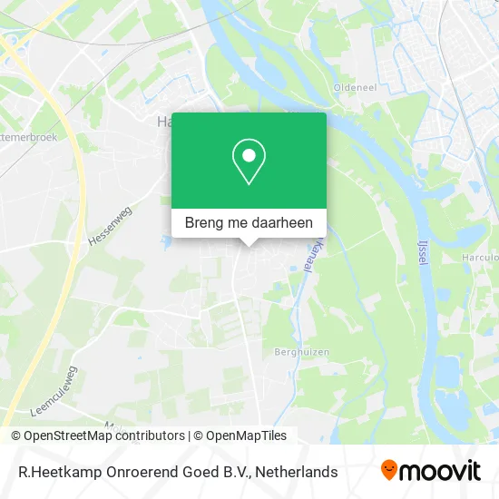 R.Heetkamp Onroerend Goed B.V. kaart