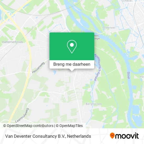 Van Deventer Consultancy B.V. kaart