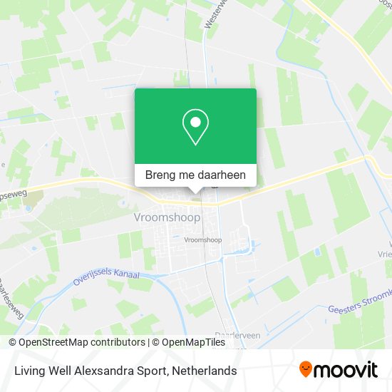 Living Well Alexsandra Sport kaart