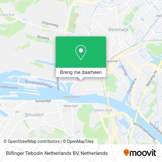 Bilfinger Tebodin Netherlands BV kaart