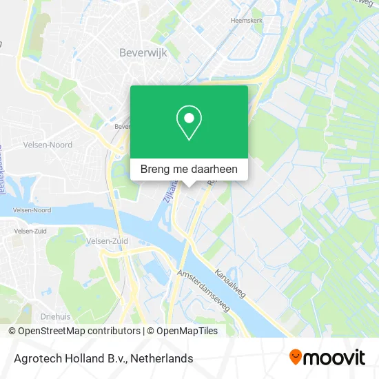 Agrotech Holland B.v. kaart