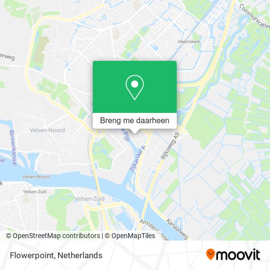 Flowerpoint kaart