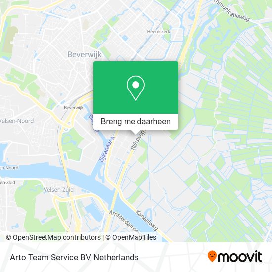 Arto Team Service BV kaart