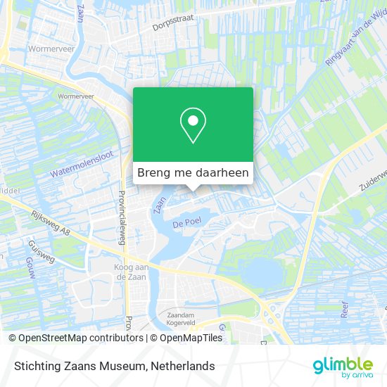 Stichting Zaans Museum kaart