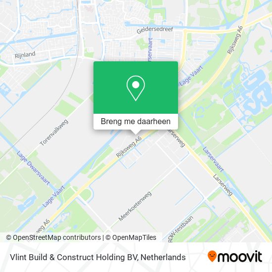Vlint Build & Construct Holding BV kaart