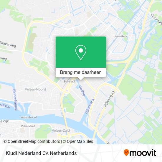 Kludi Nederland Cv kaart