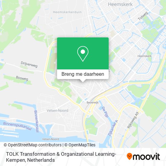 TOLK Transformation & Organizational Learning- Kempen kaart