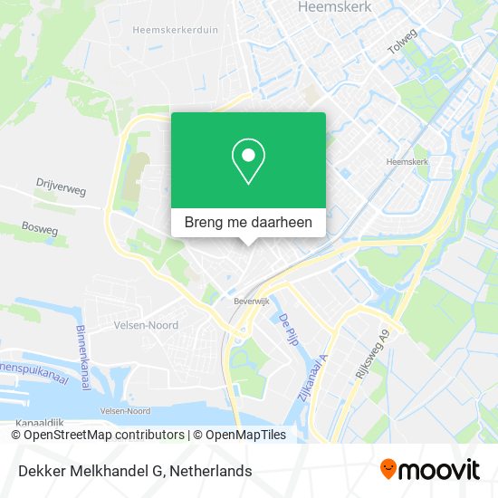 Dekker Melkhandel G kaart