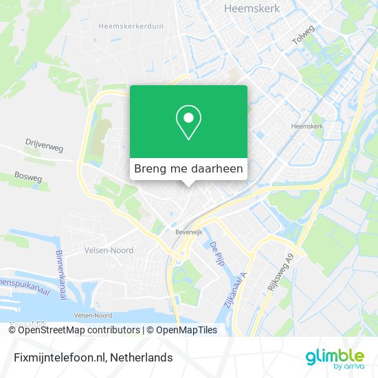 Fixmijntelefoon.nl kaart