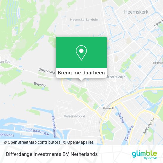 Differdange Investments BV kaart