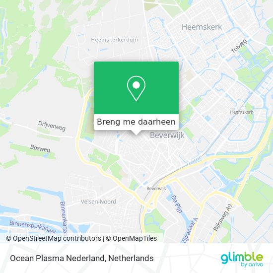 Ocean Plasma Nederland kaart